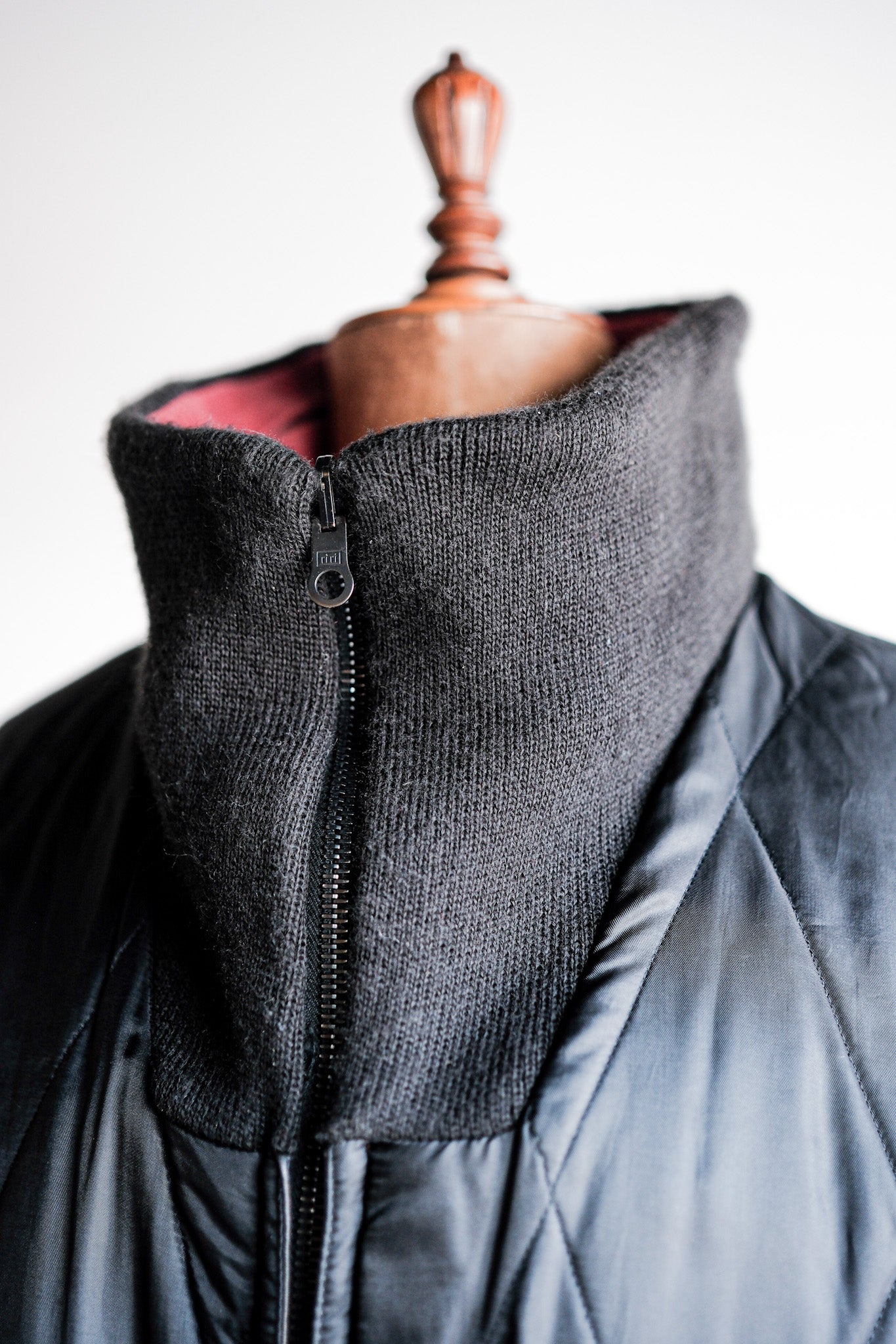 ［~90's］Old SERAPHIN Leather Reverseable Jacket Size.50