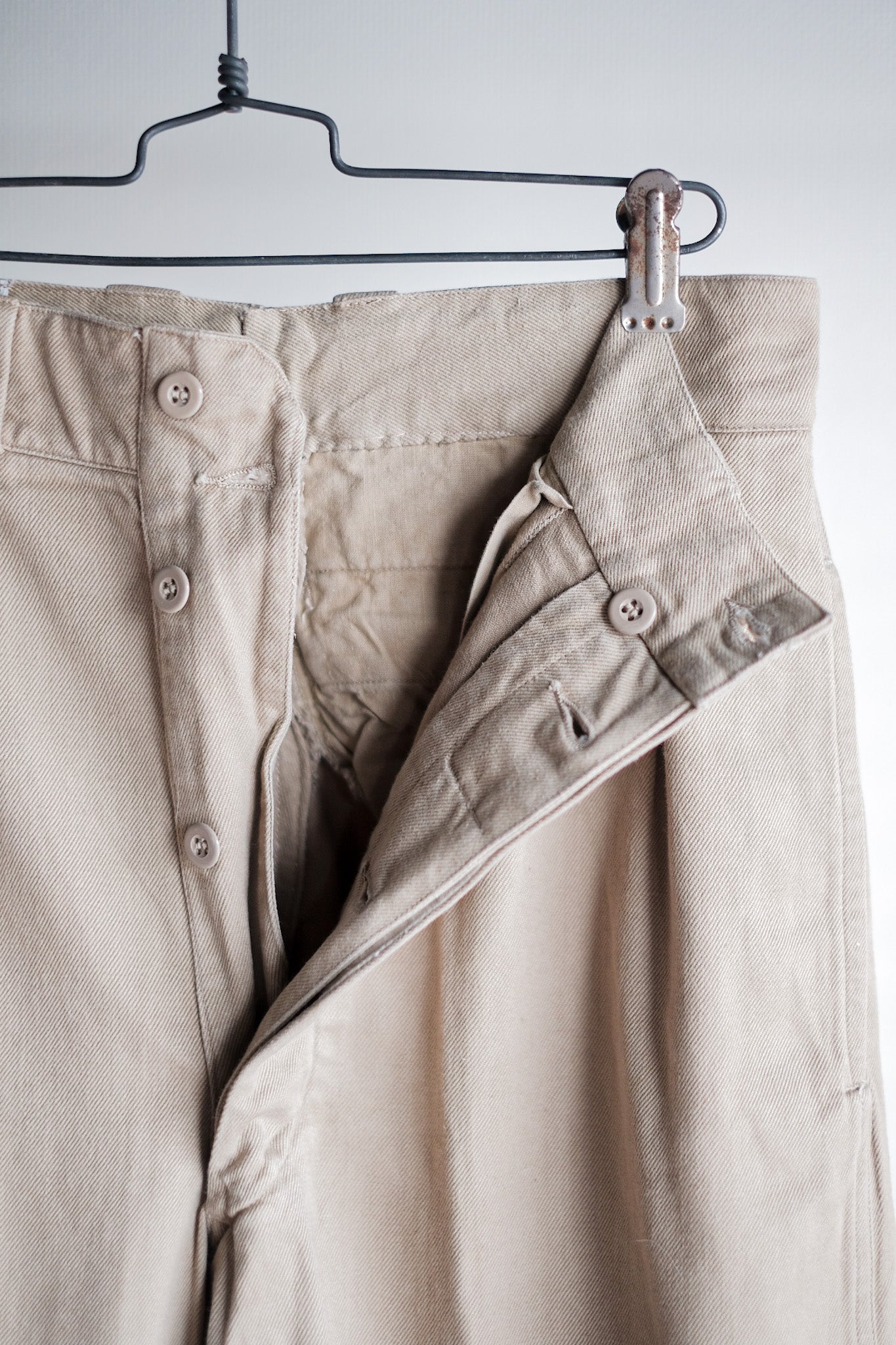 ［~60's］French Army M52 Chino Trousers Size.11