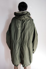 [~ 80's] สหรัฐอเมริกา M-65 Fishtail Parka size.marge "เต็มชุด"