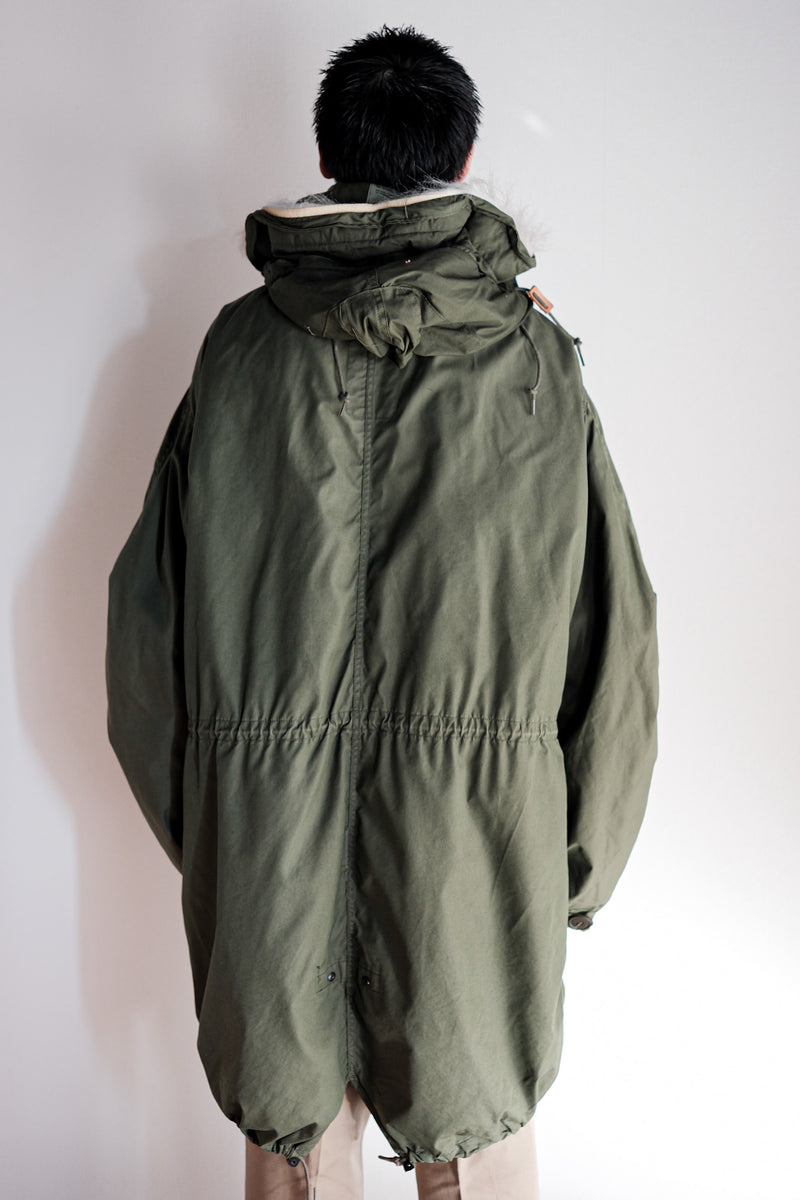 [~ 80's] สหรัฐอเมริกา M-65 Fishtail Parka size.marge "เต็มชุด"