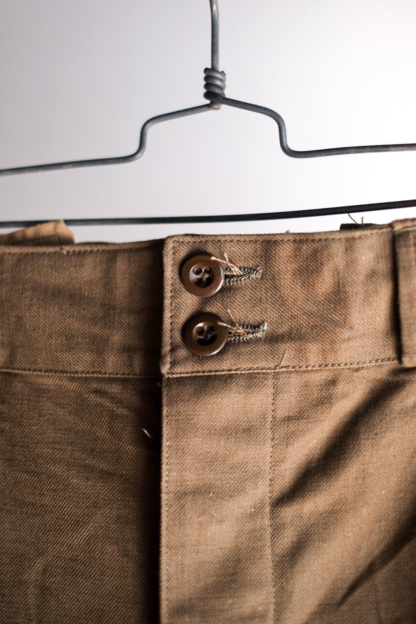 ［~50's］French Army M47 Field Trousers Size.45 "Dead Stock"