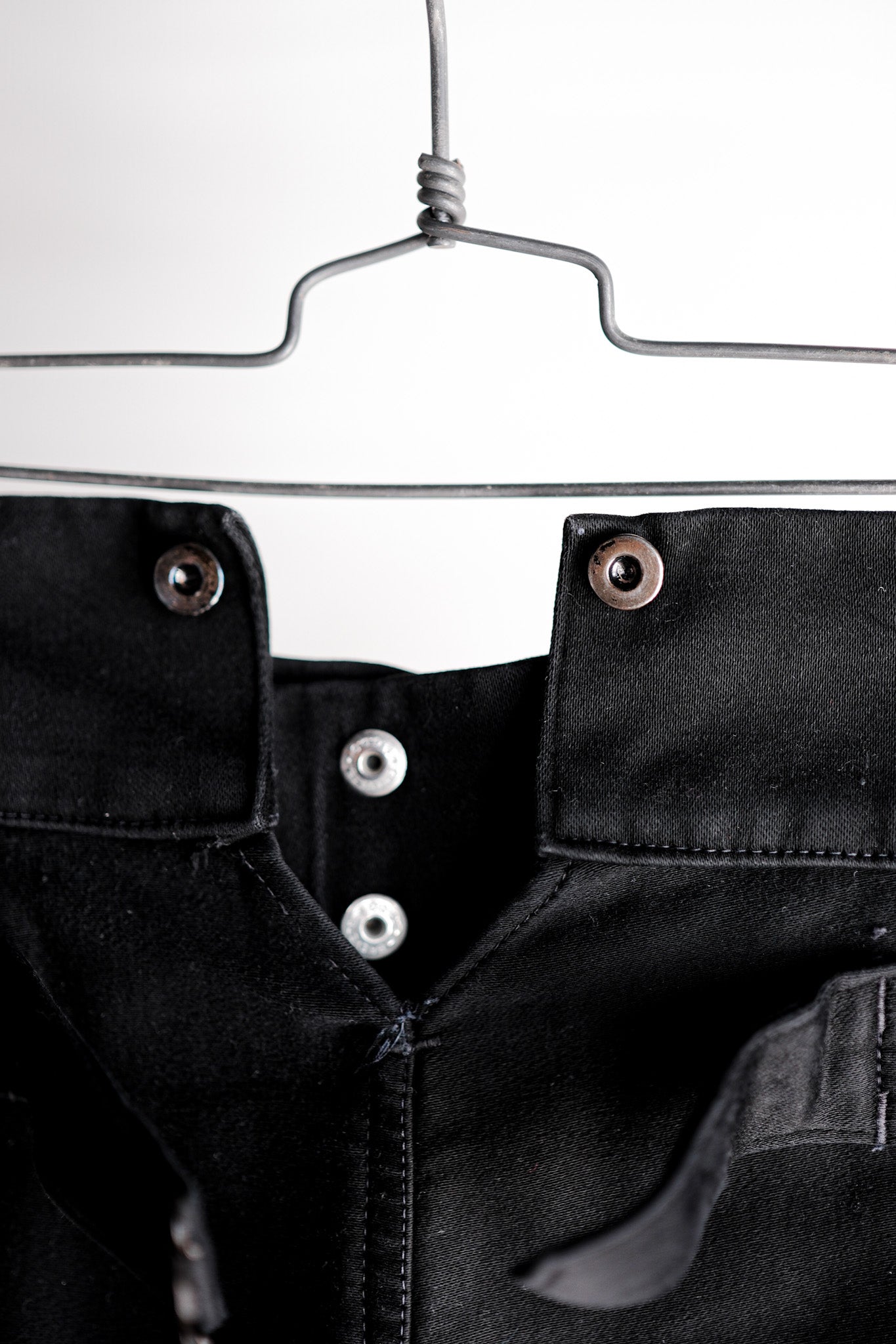 ［~50's］French Vintage Black Moleskin Work Pants "Adolphe Lafont"
