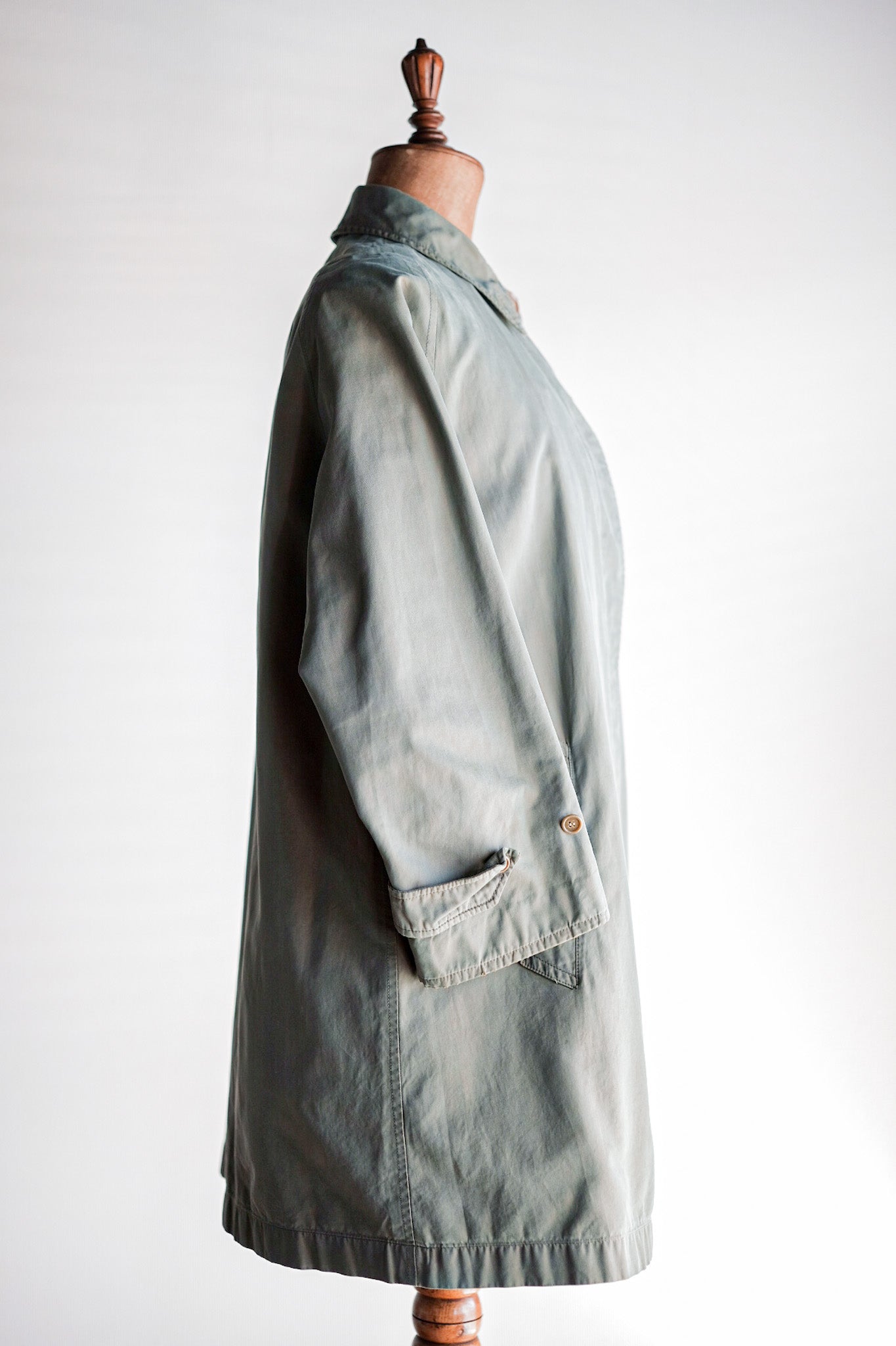 ［~50's］Vintage Burberry's Single Raglan Balmacaan Coat C100 "TAMAMUSHI" "Made in France"