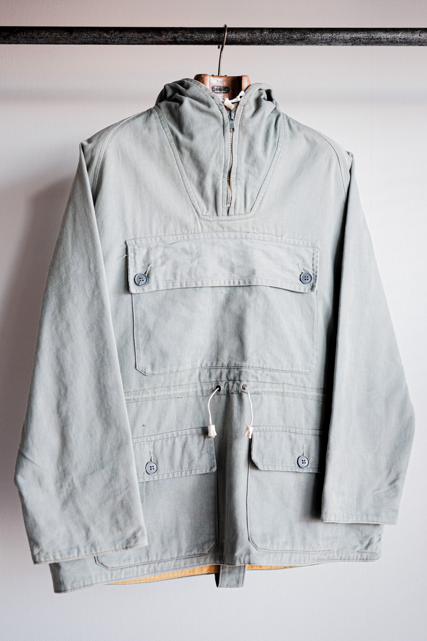 70's] Vintage Belstaff Cotton Smock 