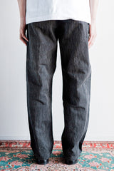 【~40's】French Vintage Cotton Striped Work Pants