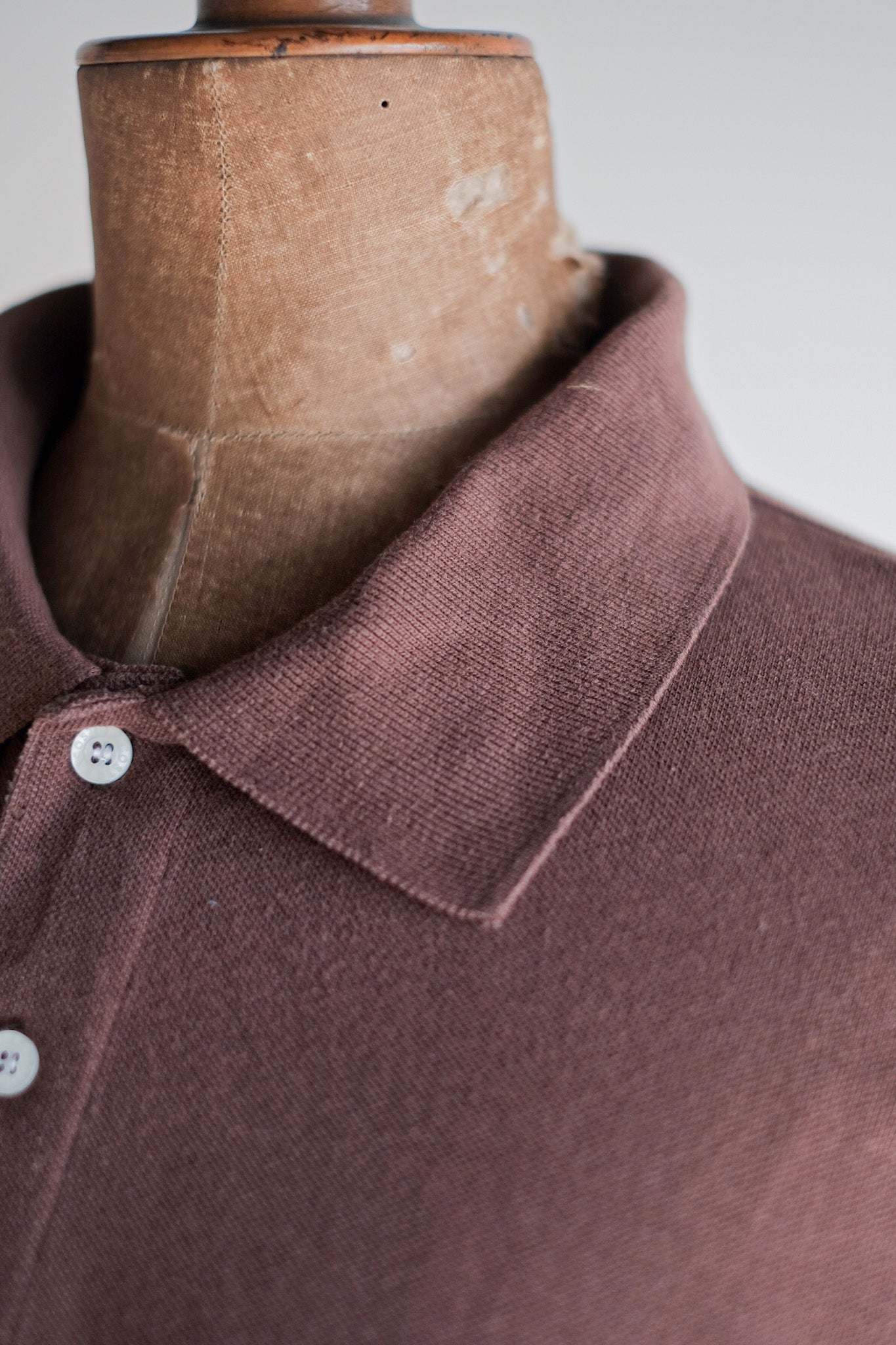［~80's］CHEMISE LACOSTE S/S Polo Shirt Size.6 "Brown"