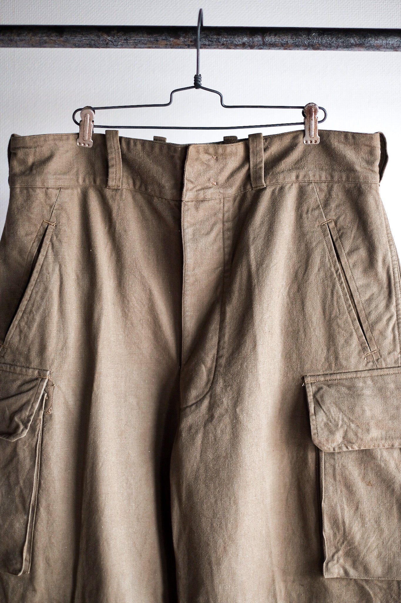 ［~50's］French Army M47 Field Trousers Size.35 "Dead Stock"
