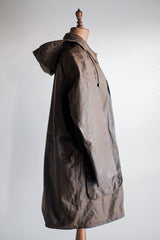 [~ 80's] Vintage Barbour "Solway Zipper" พร้อม Hood 2 Crest Size.40