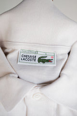 【~80's】CHEMISE LACOSTE S/S Polo Shirt Size.4 "Ecru"