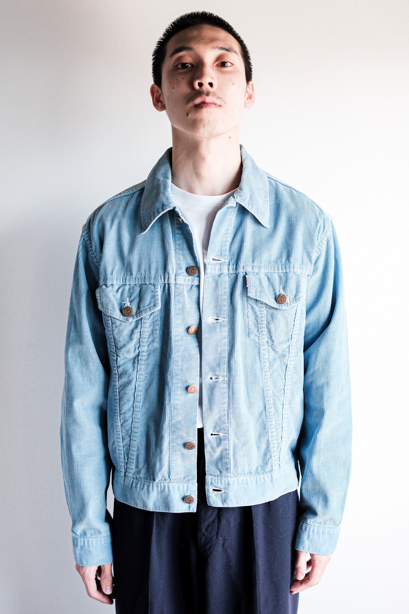 ［~60's］Vintage Levi's Slim Fit Corduroy Jacket "Big E"