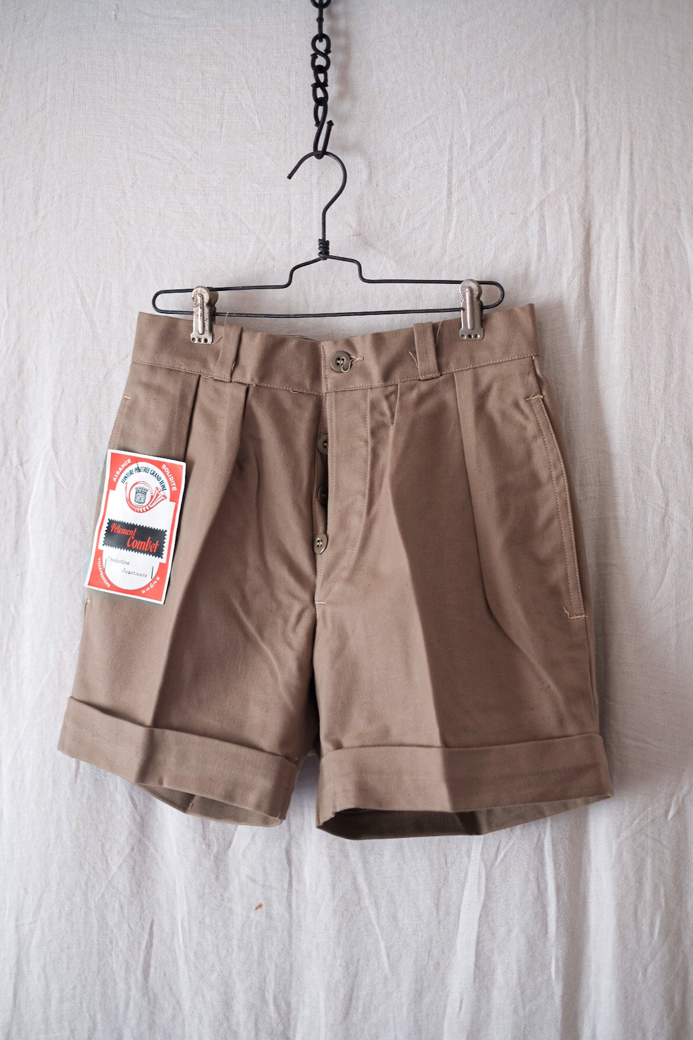 ［~50's］French Vintage Chino Shorts "Dead Stock"