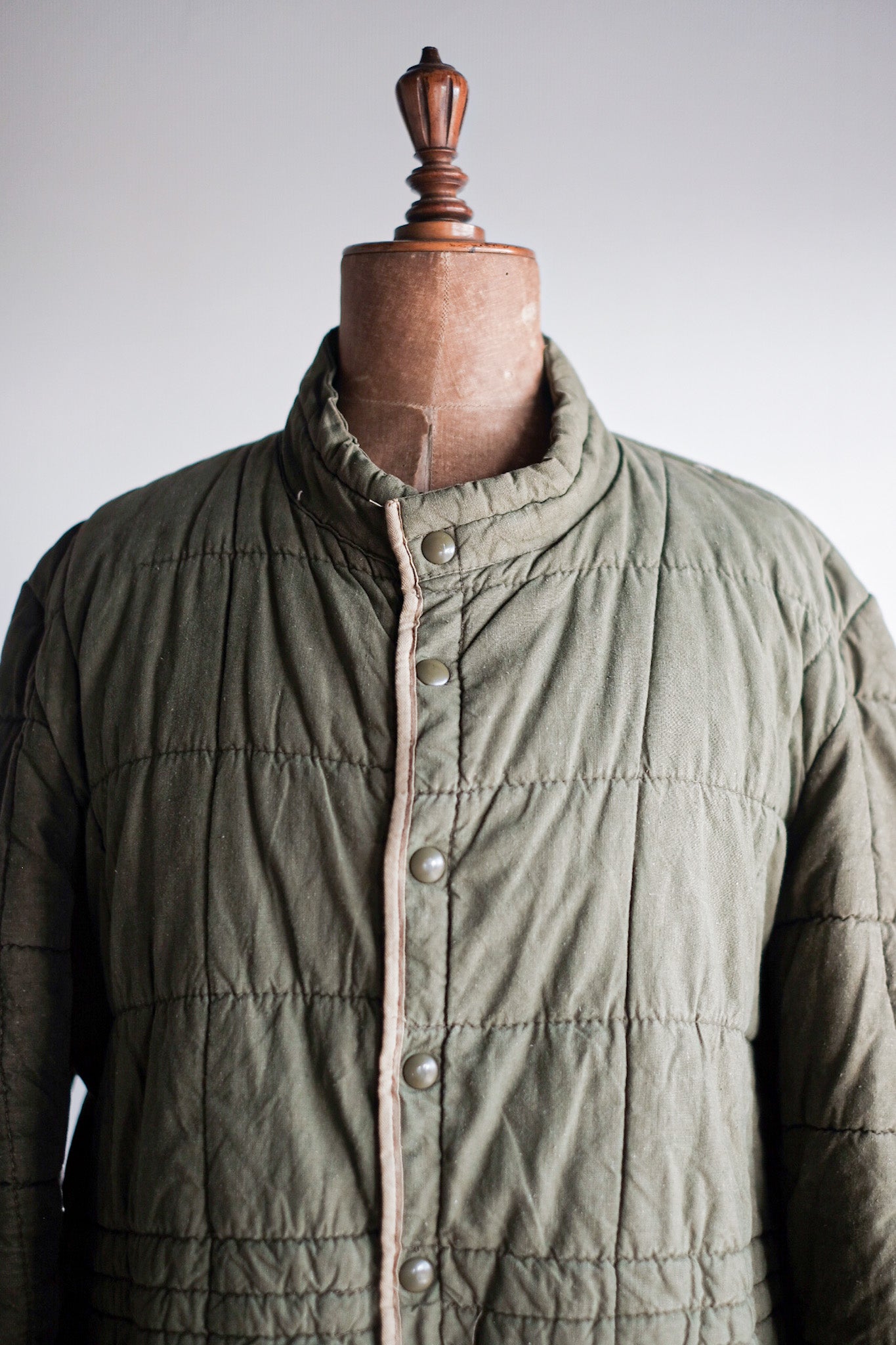 50's] French Army QUILTED LINER JACKET SIZE.6