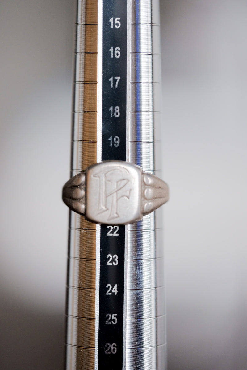 [~ 70's] Europe Vintage Silver 800 Ring