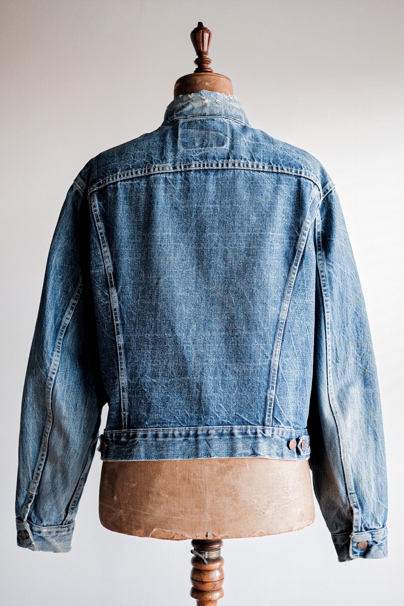 ［~60's］Vintage Levi's 557 Denim Jacket "Big E"