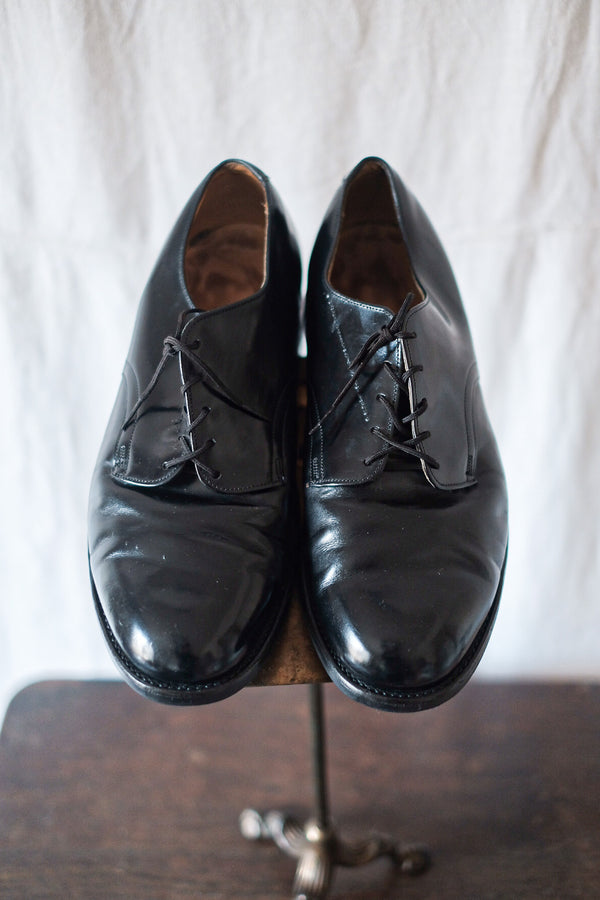 [~ 80's] US US.Navy Service Shoes Size.9 W