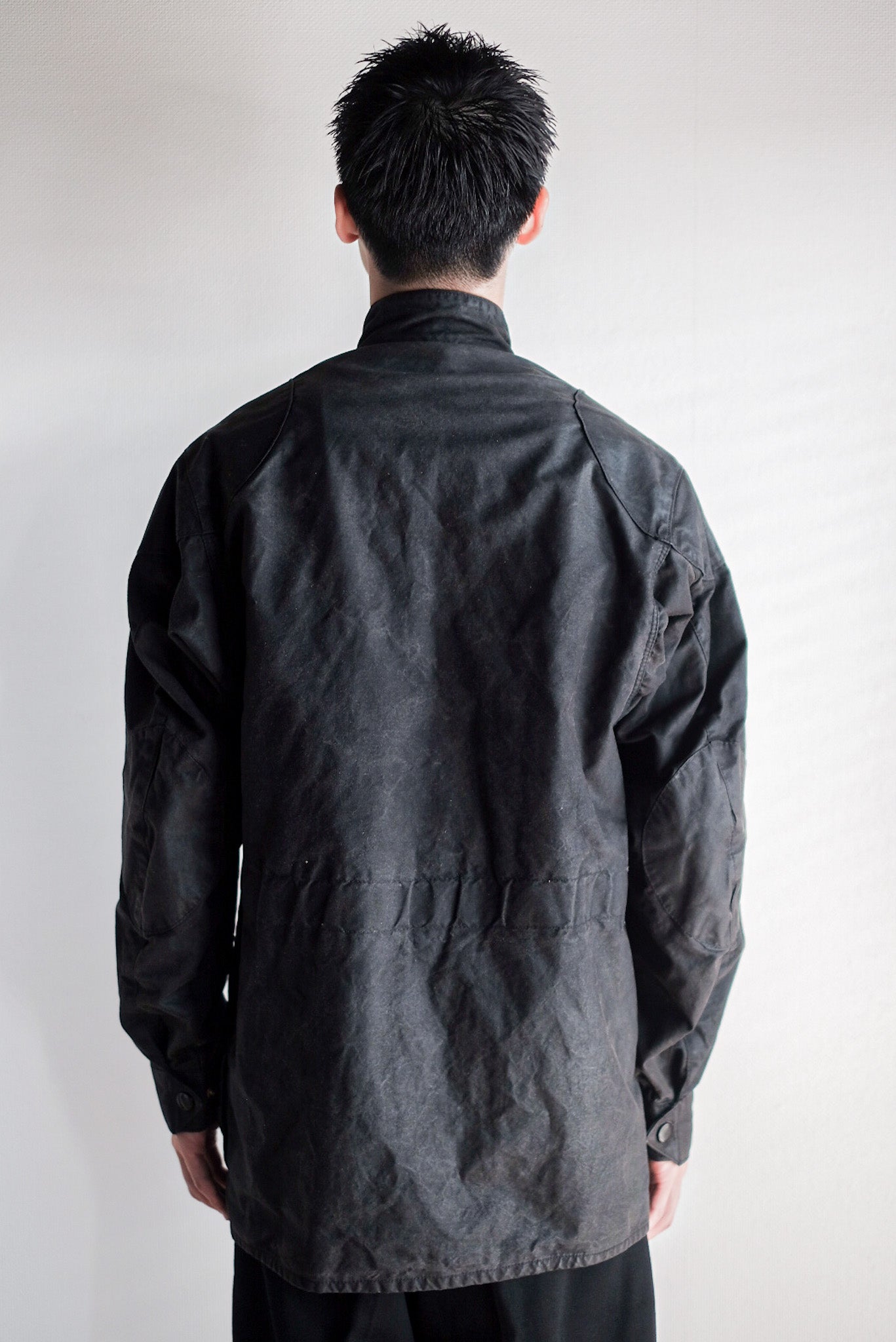 【~70's】Vintage Barbour Waxed Jacket "Unknown Model" 1 Crest