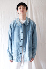 [~ 40's] แจ็คเก็ตงาน Moleskin ของ French Vintage Blue Work