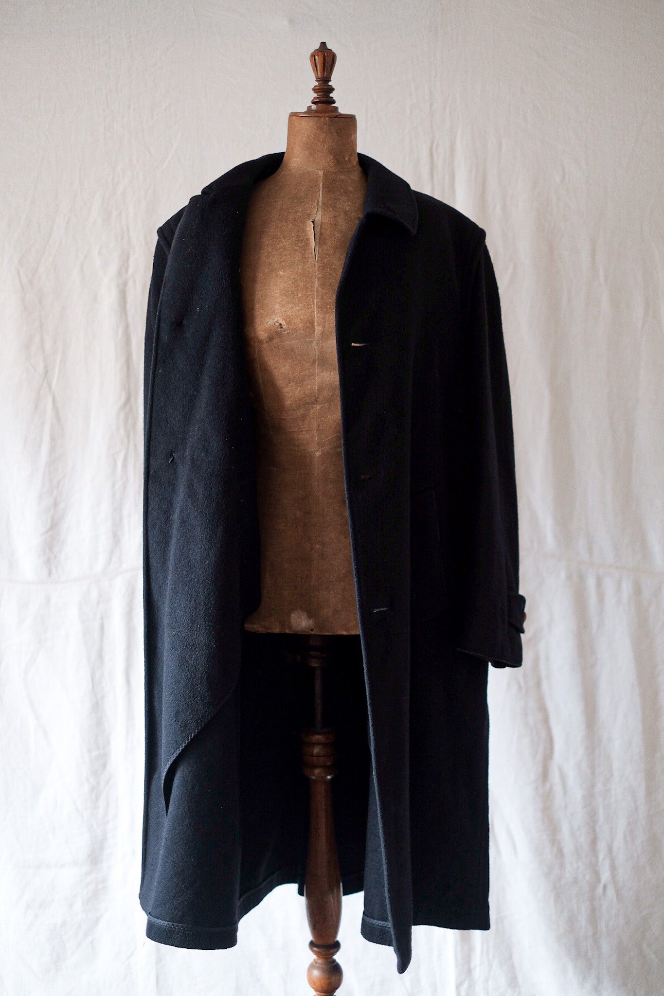 80's] Vintage Burberry's Loden Coat