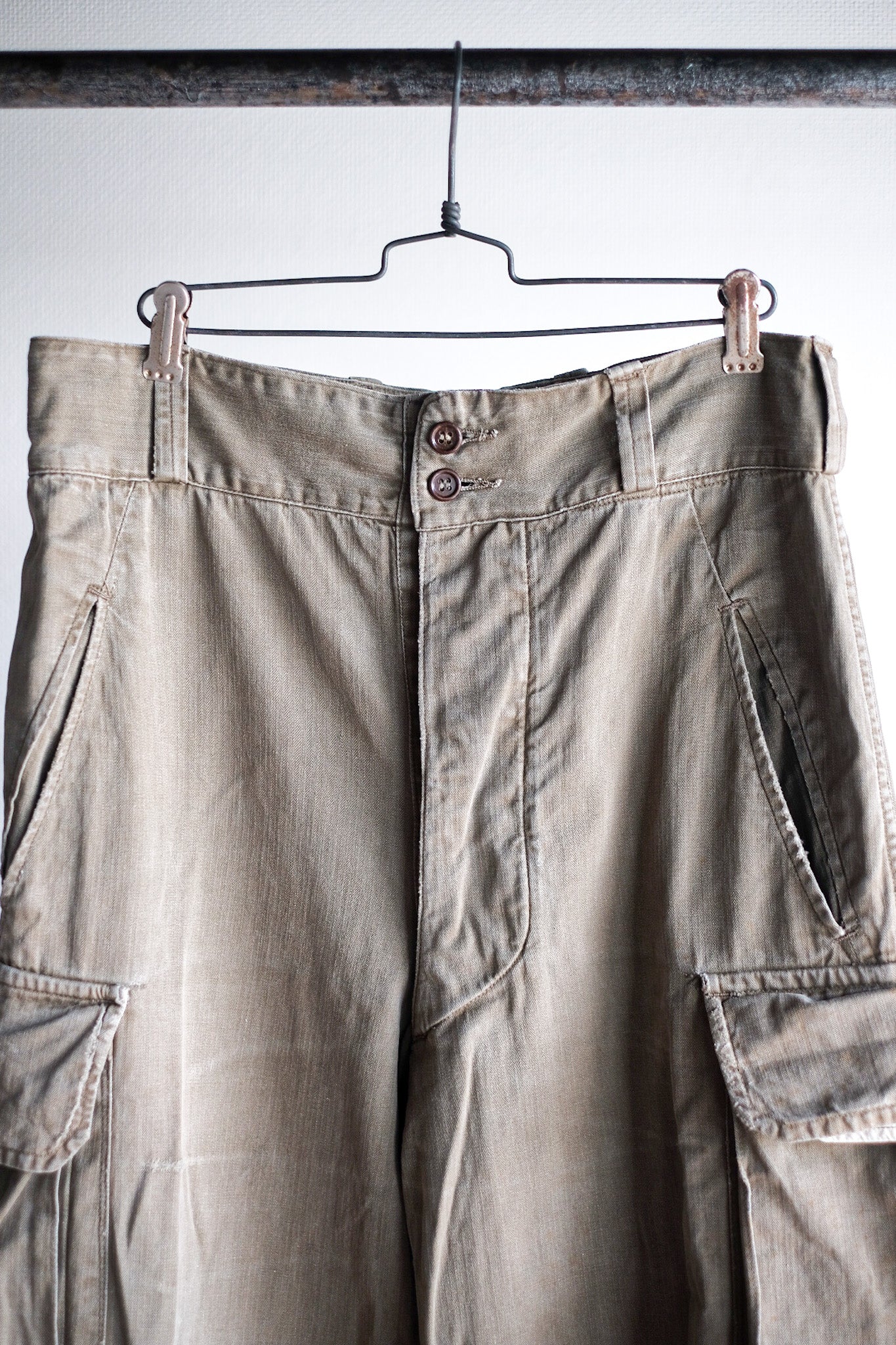 [~ 50's] French Army M47 Field Trousers Size.31
