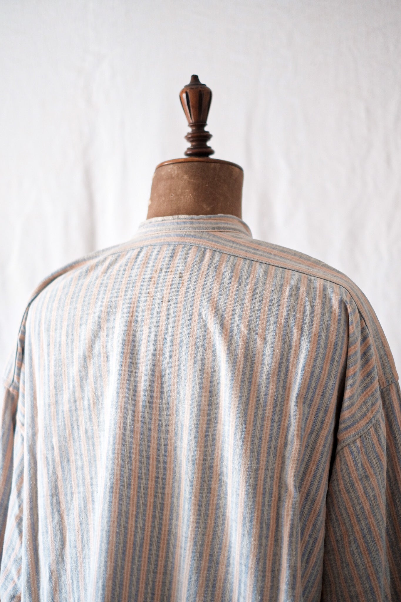 [~ 40's] chemise de grand-père en flanelle vintage française
