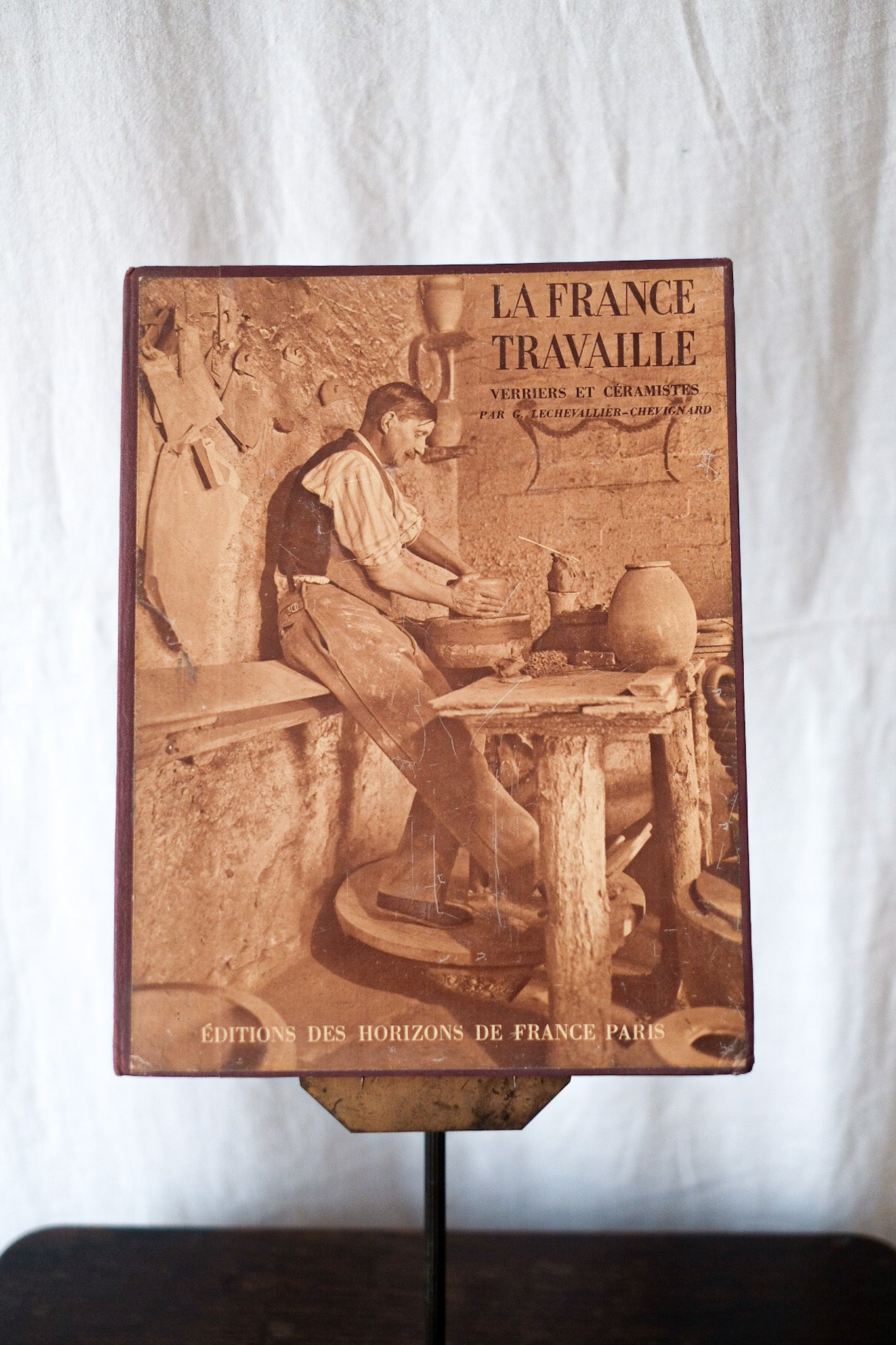【~30's】French Vintage "LA FRANCE TRAVAILLE" 15 Complete Set