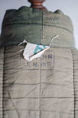 【~50's】French Army Quilted Liner Jacket Size.6