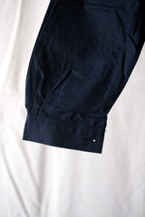 【~50's】French Vintage Indigo Linen Work Jacket "Dead Stock"