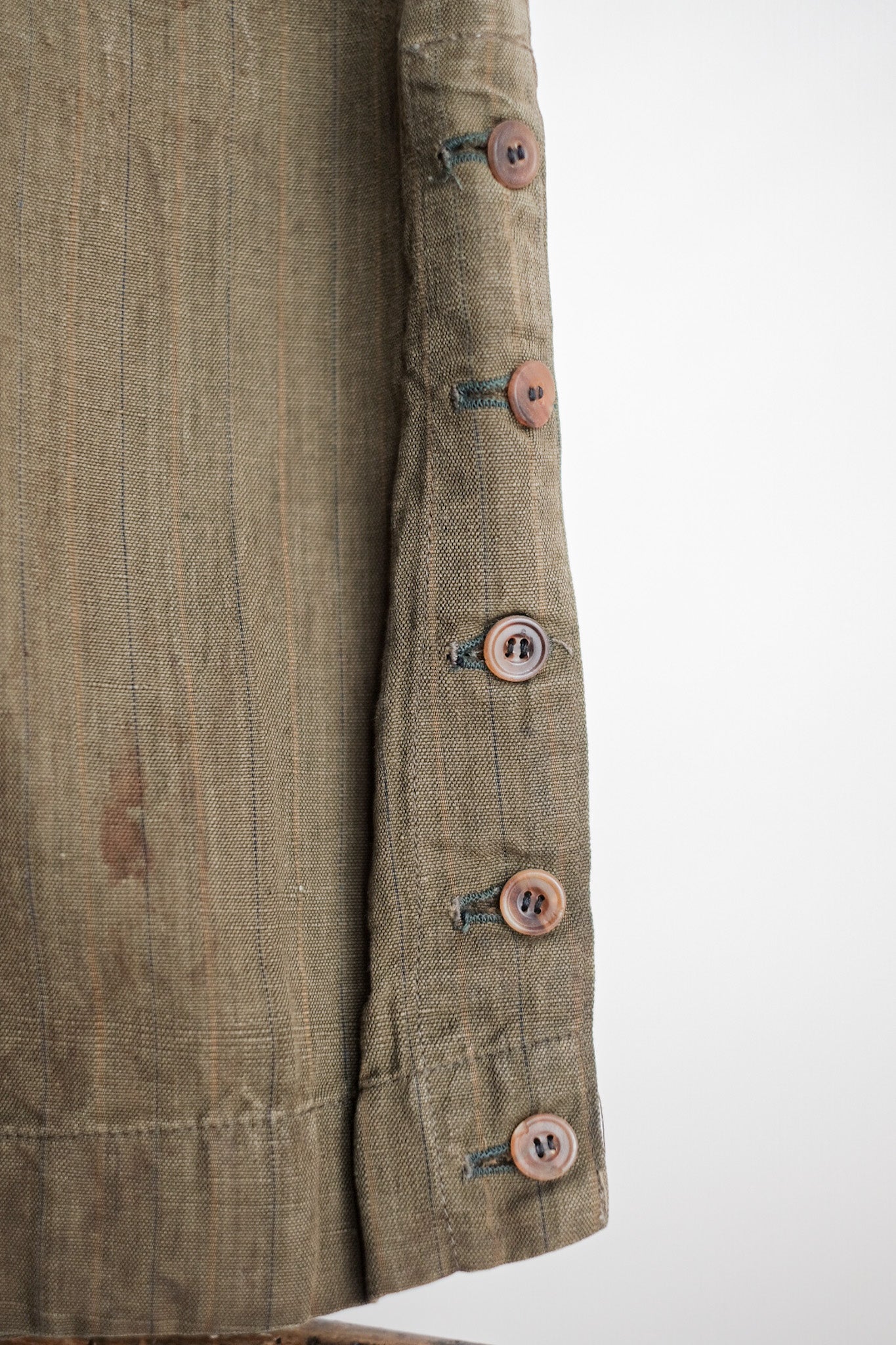 ［~20's］French Vintage Moss Green Hunting Gilet & Jodhpurs "Au Louvre"