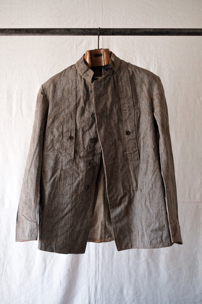 [~ 10's] แจ็คเก็ตกองทัพอิตาลี WW1 Bourgeron