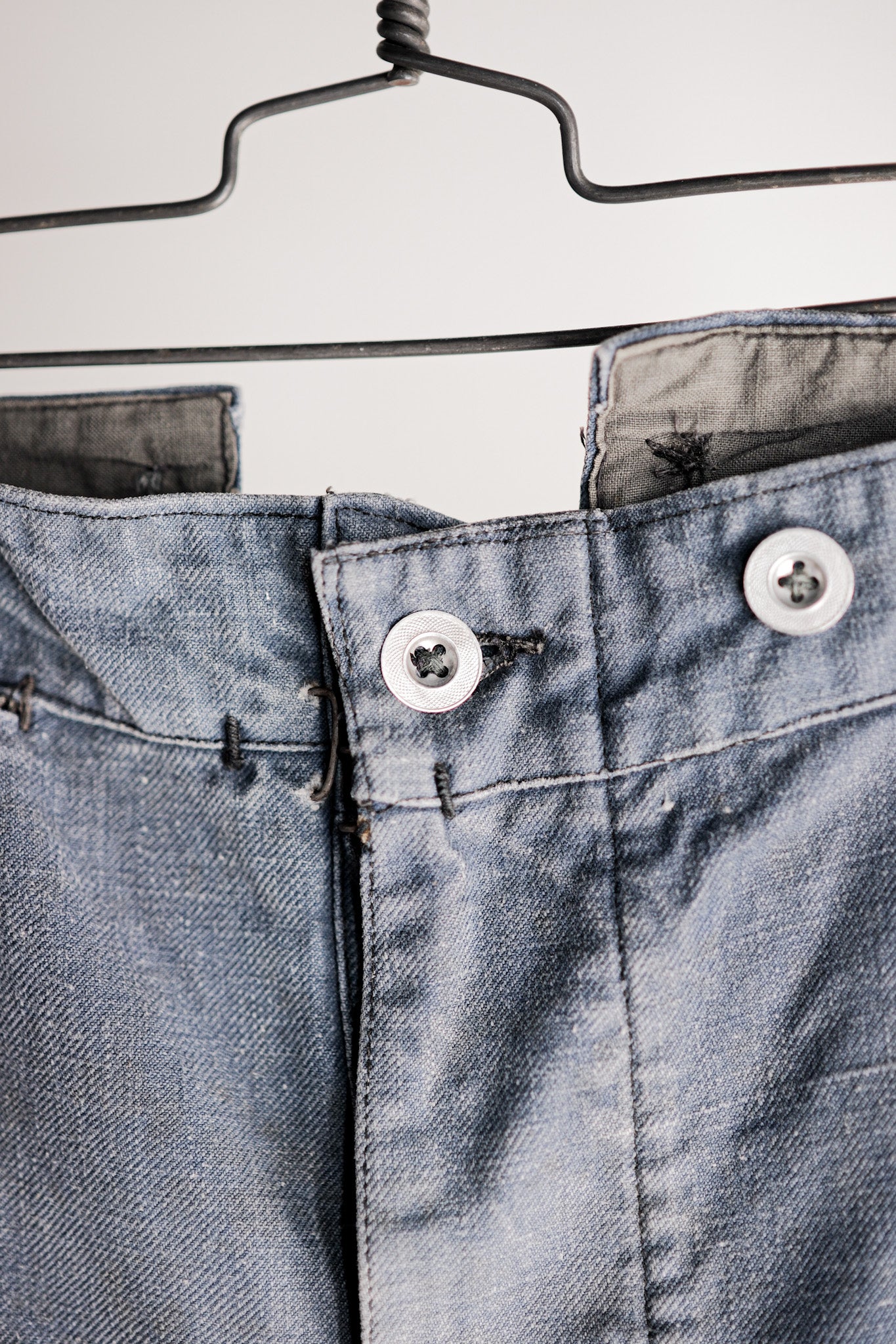 [~ 30's] กางเกงทำงานของ French Vintage Metis