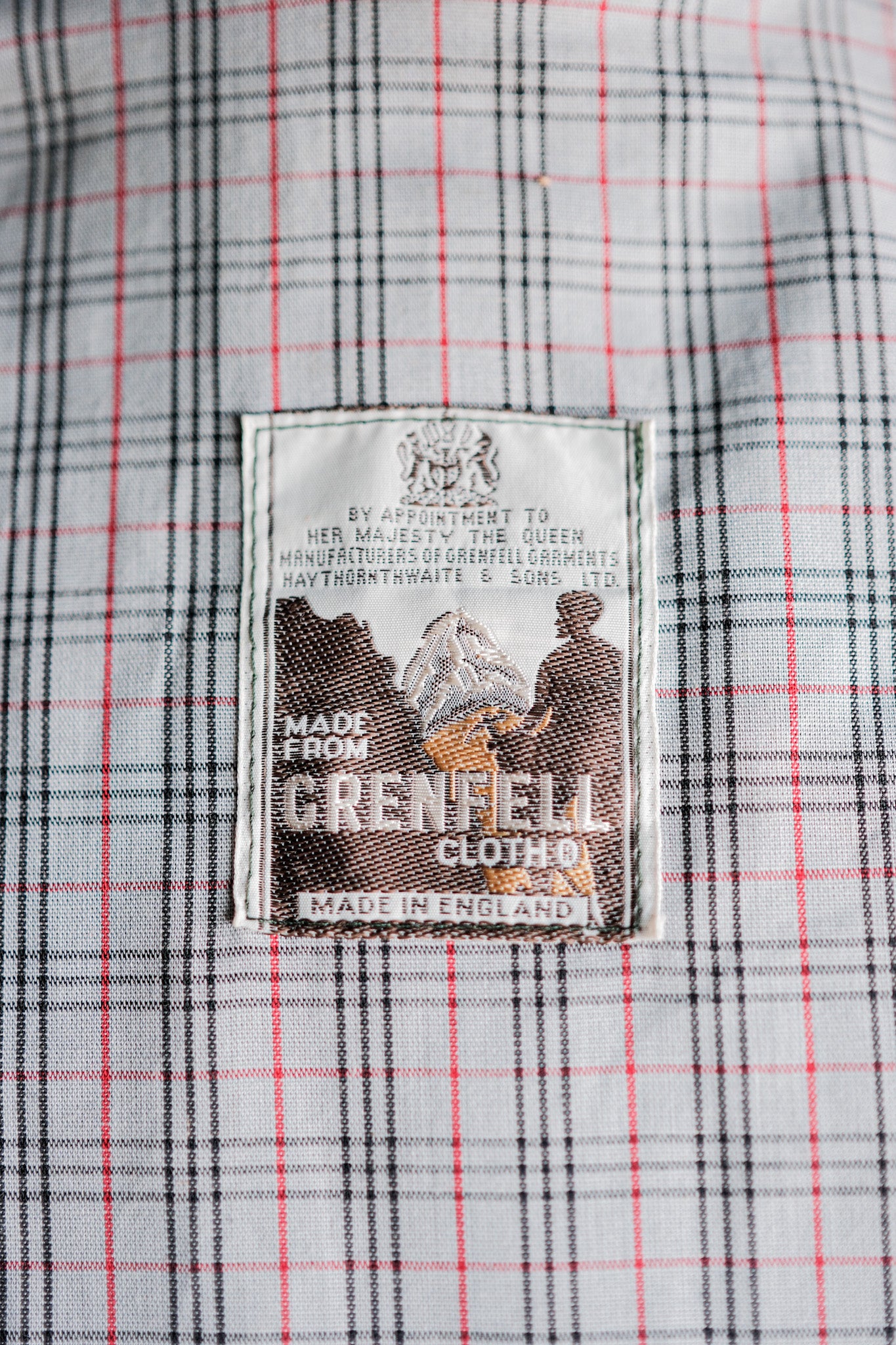 [〜80年代]復古Grenfell Munro夾克尺寸.xl“山地標籤”