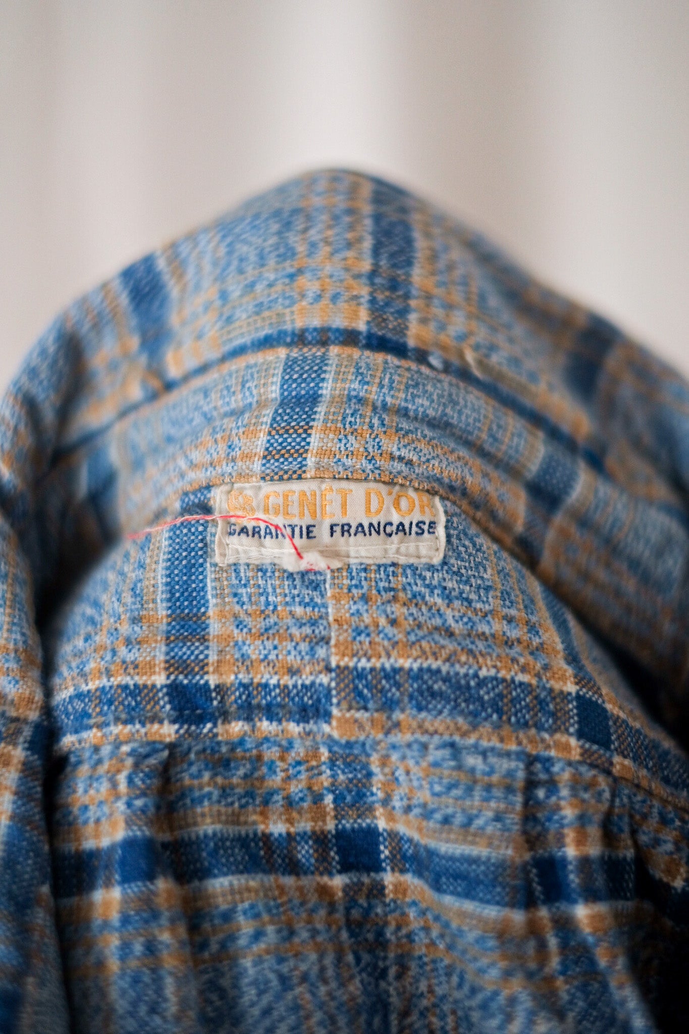 [~ 40 '] 프랑스 빈티지 할아버지 셔츠