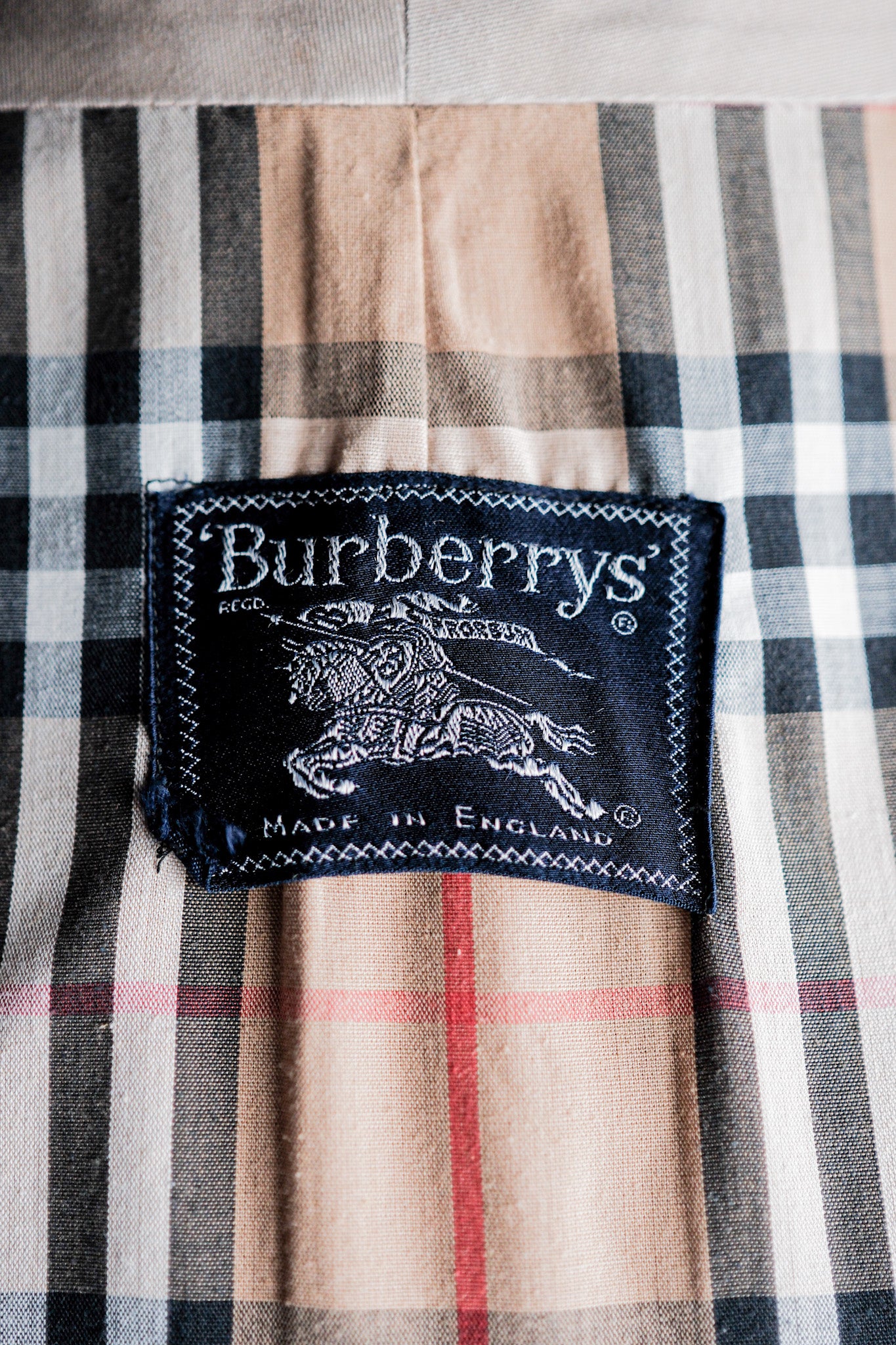 【~80's】Vintage Burberry's Single Raglan Balmacaan Coat