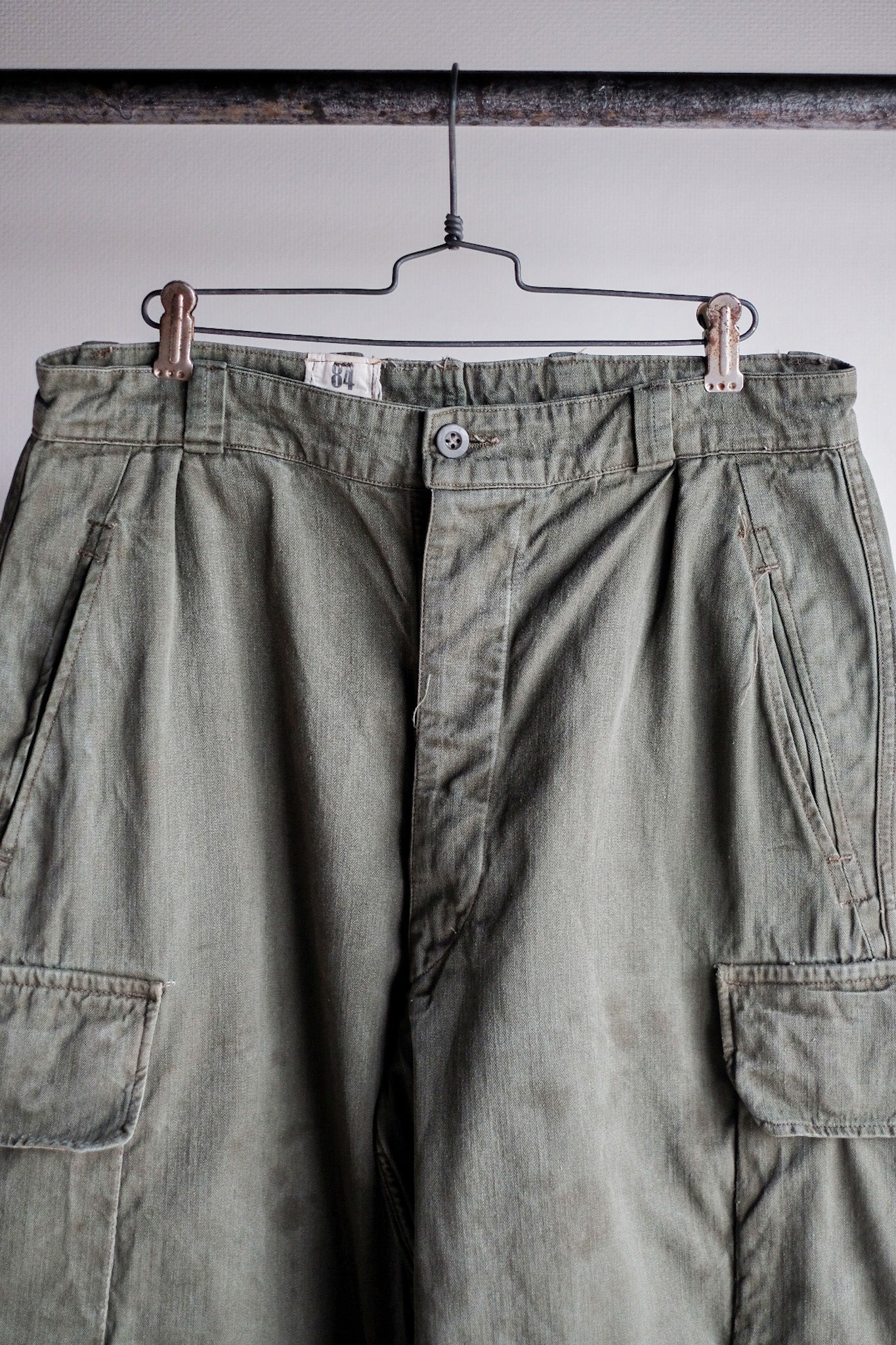 【~60's】French Air Force M47 Field Trousers Size.84C