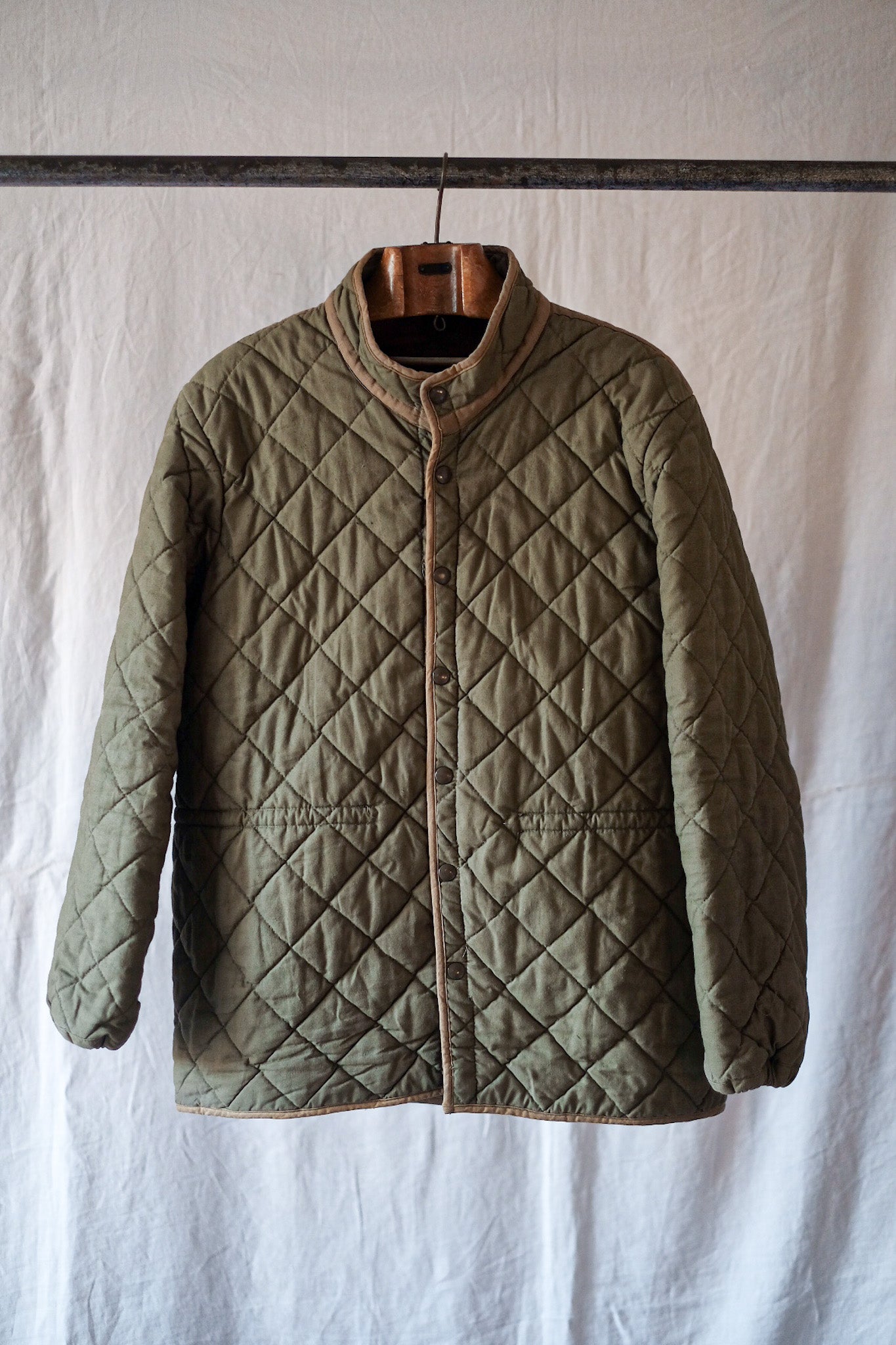 【~50's】French Army Quilted Liner Jacket
