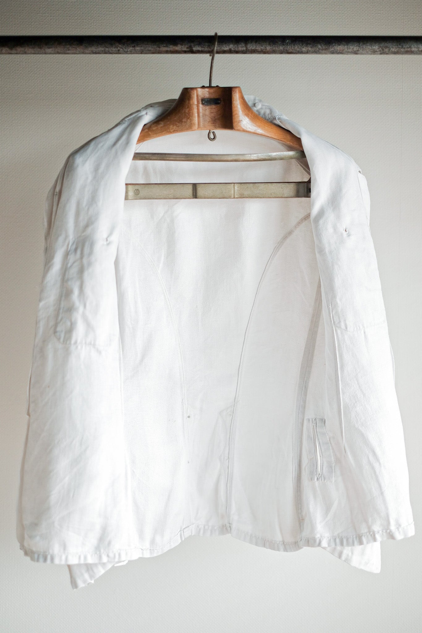 ［~20's］French Army Cotton Linen Colonial Jacket