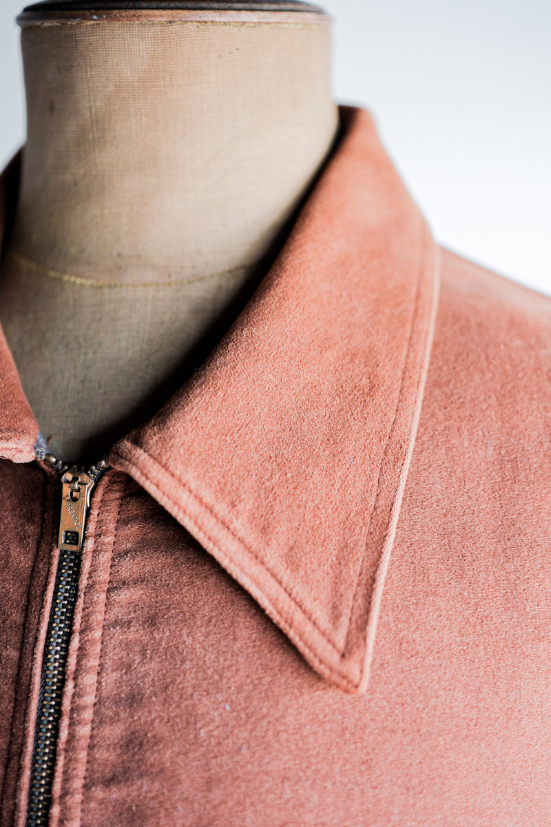 [~ 40's] แจ็คเก็ตนักปั่นจักรยาน Brown Vintage Vintage Vintage