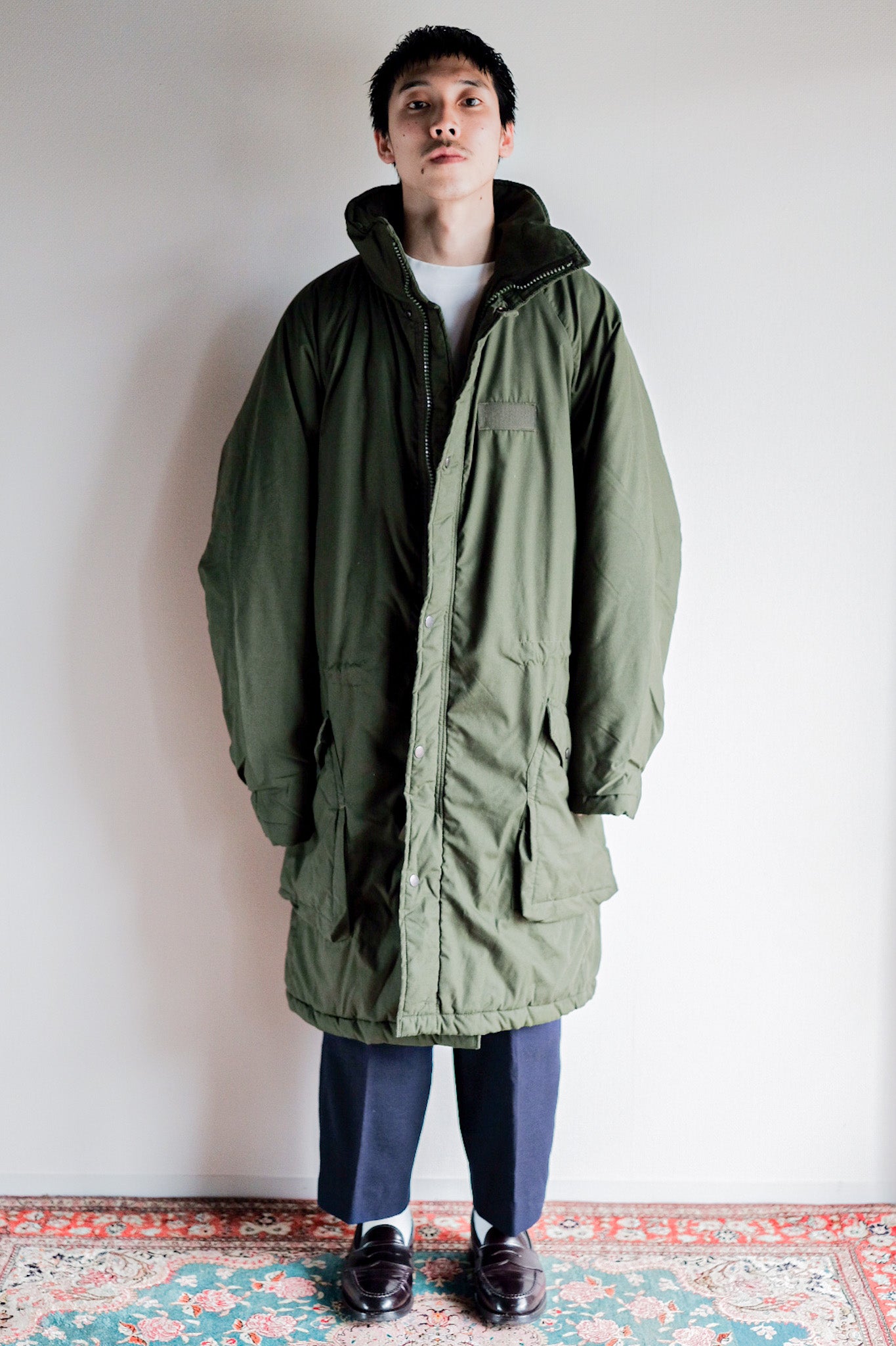 [~ 90's] Swedish Army M-90 COLD WEATHER PARKA SIZE.190-75