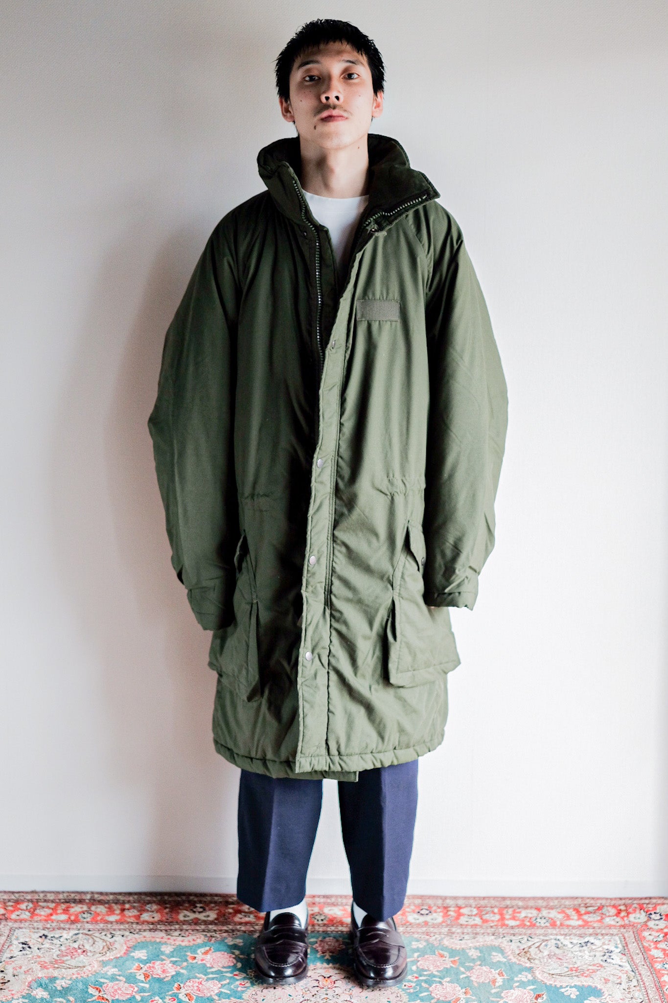 ［~90's］Swedish Army M-90 Cold Weather Parka Size.190-75