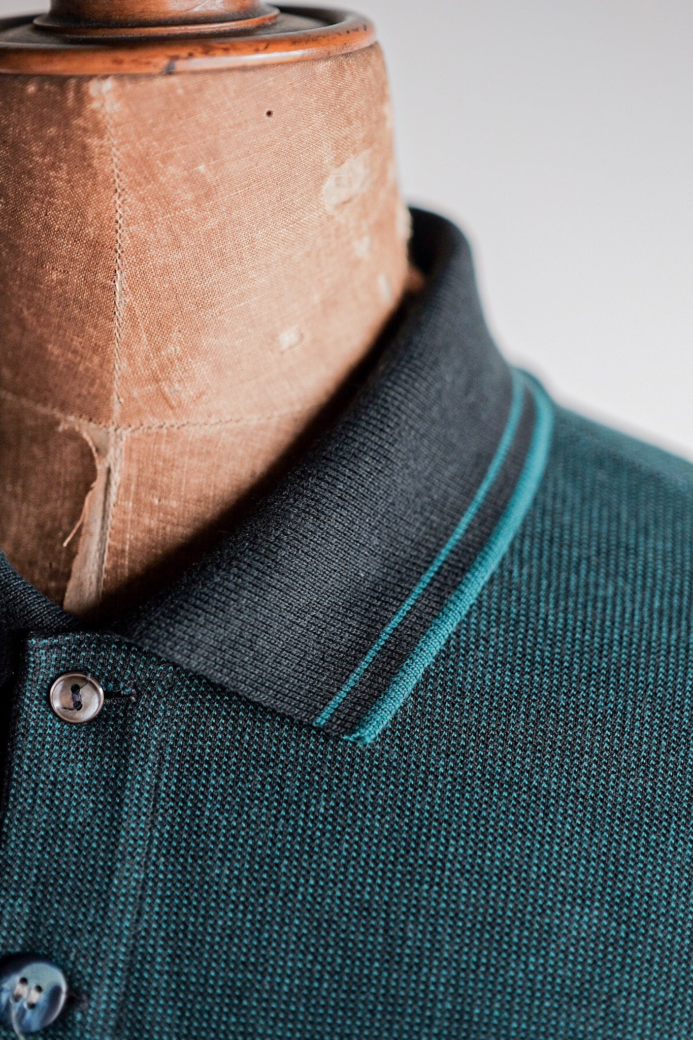 ［~80's］CHEMISE LACOSTE L/S Polo Shirt Size.5 "Multi Color"