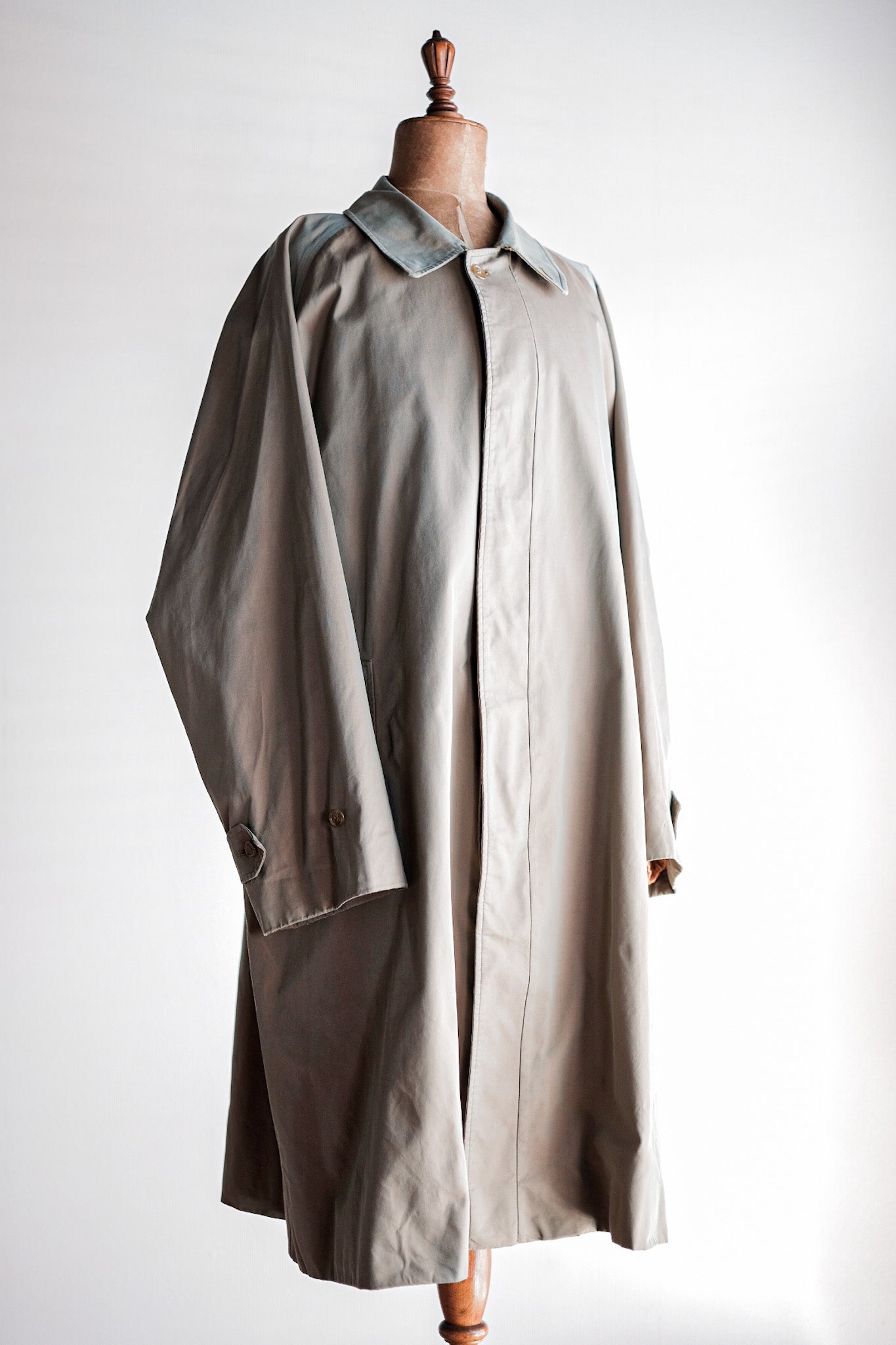 【~80's】Vintage Burberry's Single Raglan Balmacaan Coat C100 Size.58REG "TAMAMUSHI"