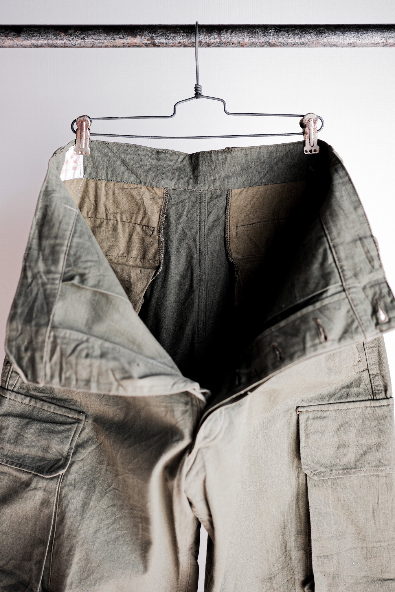 ［~60's］French Army M47 Field Trousers Size.23