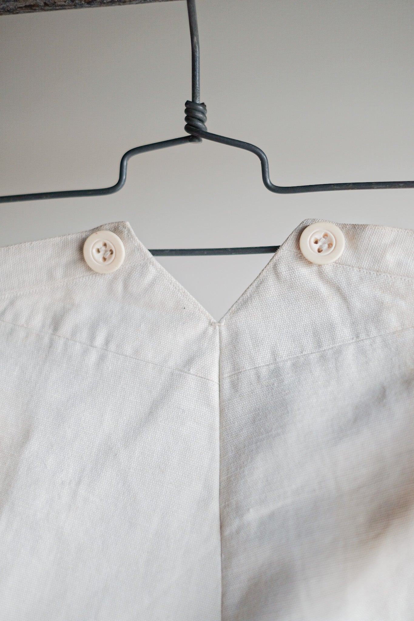 ［~30's］French Vintage Linen Work Pants