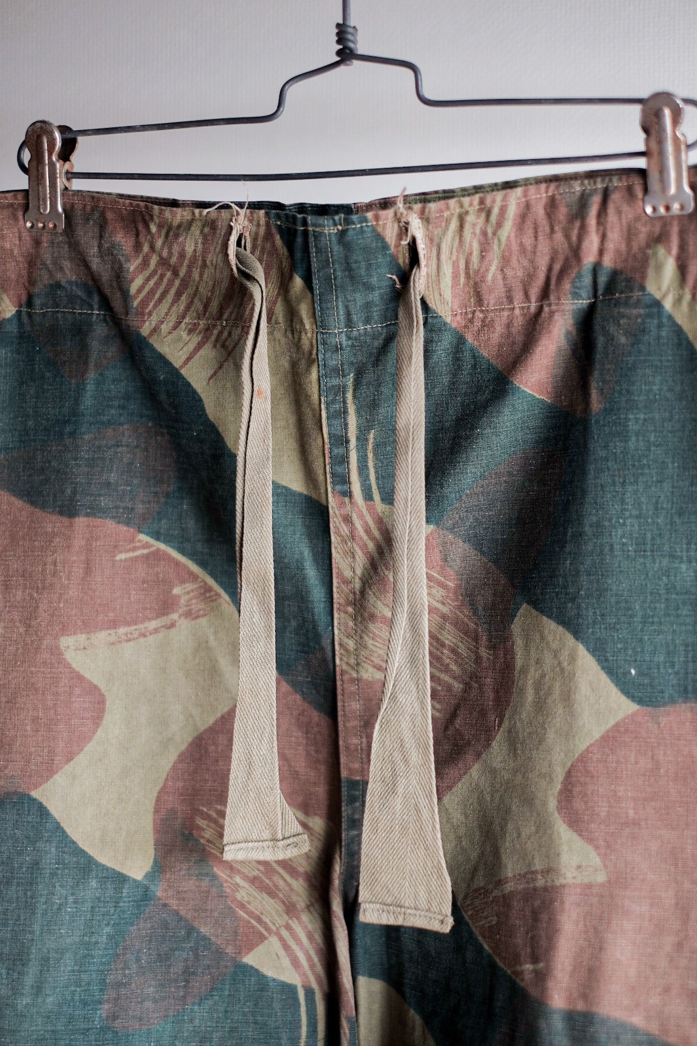 ［~50's］Belgium Army Brushstroke Camo Airborne Pant Size.7