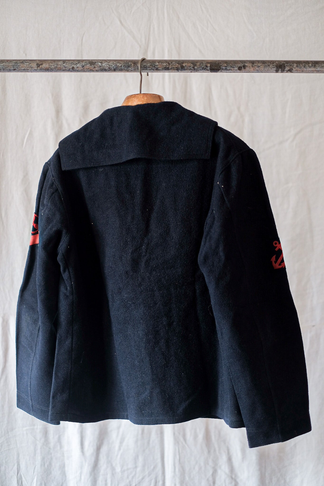 【~60's】French Navy Wool Sailor Smock
