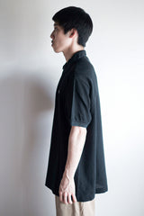 [~ 80's] Chemise Lacoste S/S Polo Size.5 "Black"