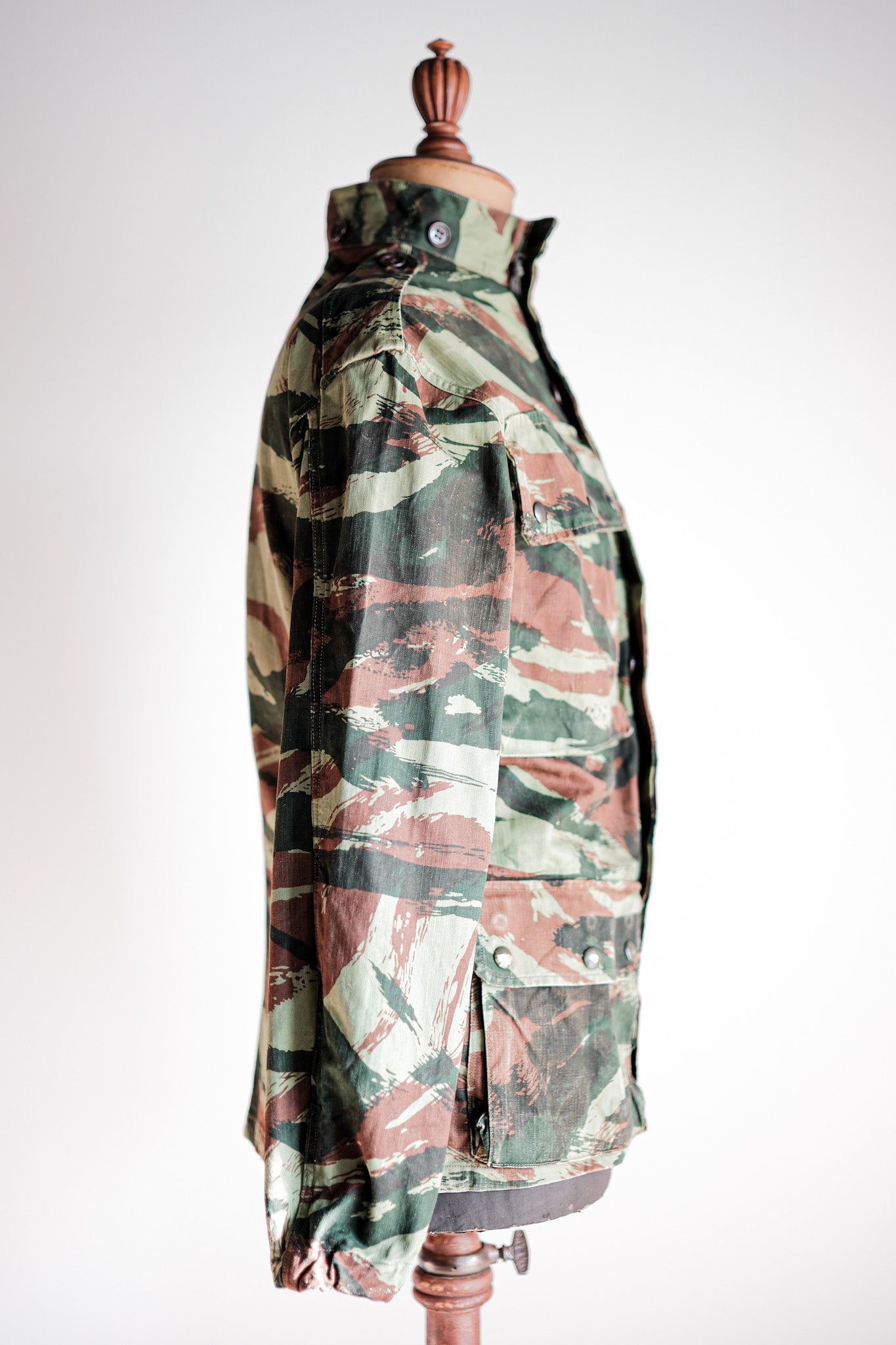 【~60's】French Army TAP47/56 Lizard Camo Paratrooper Jacket