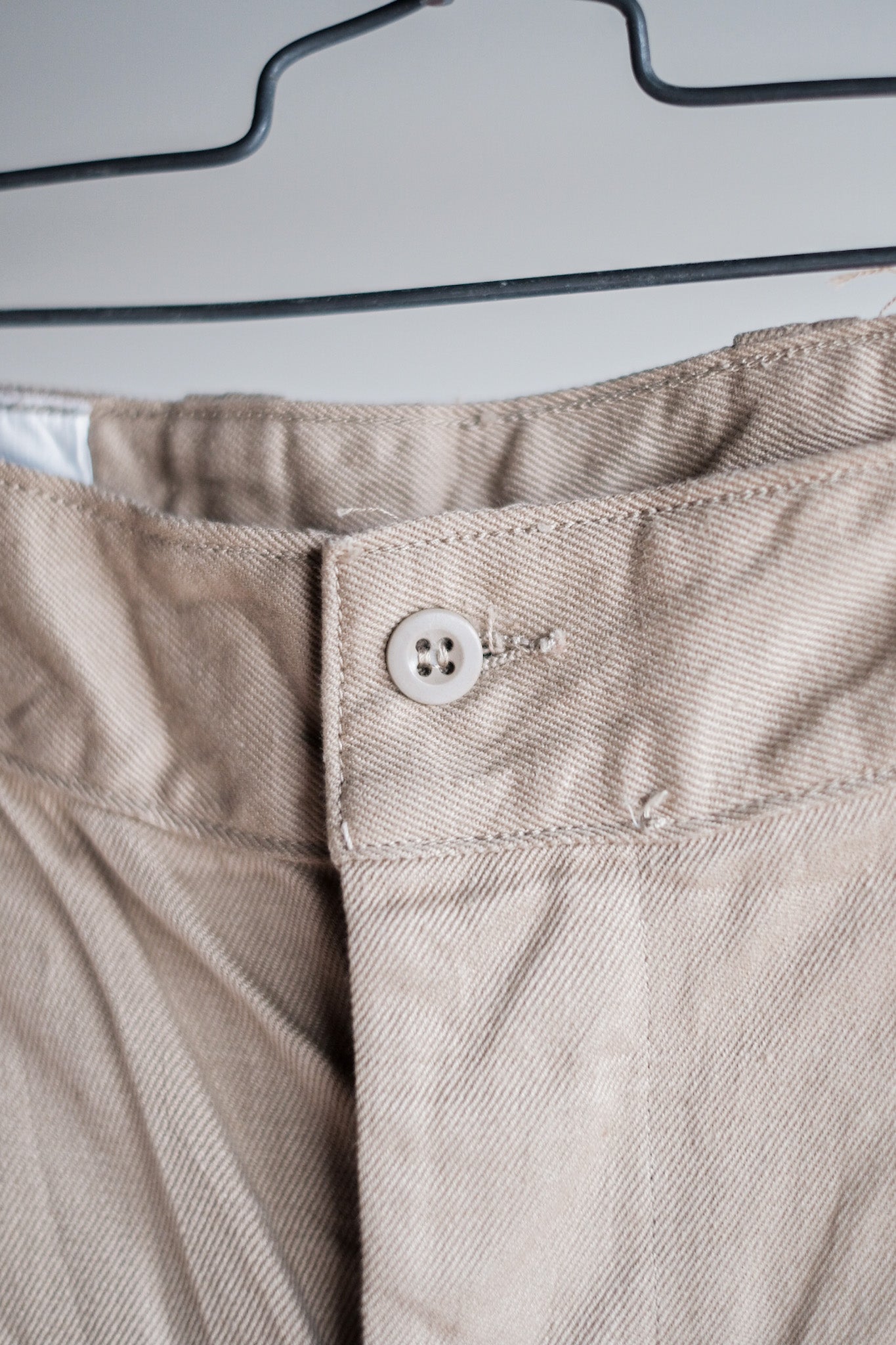 [~ 60's] French Army M52 Chino Taille des pantalons.15