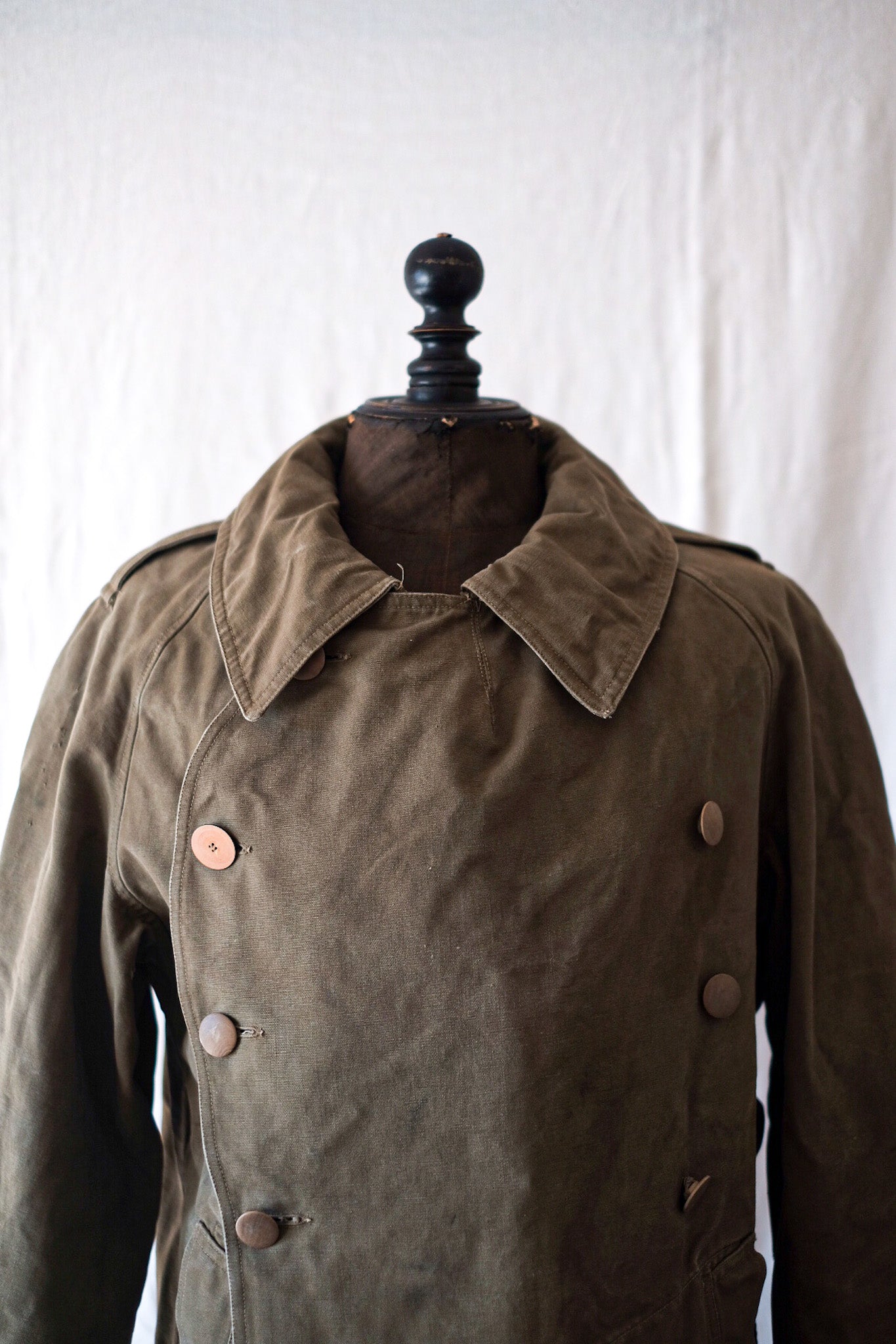 40's] French Army M38 Motorcycle Jacket 