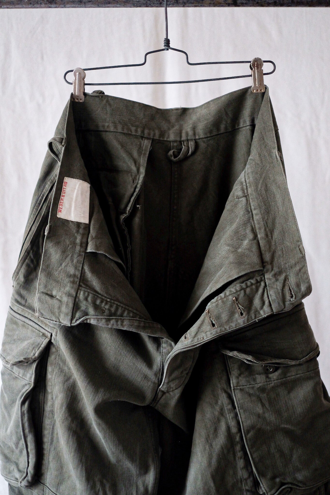 [~ 50's] German Army HBT Field Trousers